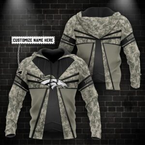 NFL Denver Broncos Personalized 3D Hoodie 7, NFL Hoodie