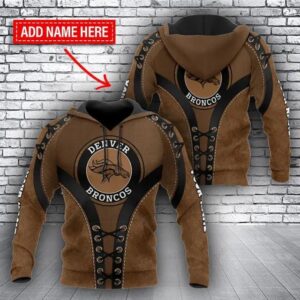 NFL Denver Broncos Personalized 3D Hoodie 9, NFL Hoodie