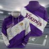 NFL Minnesota Vikings 3D Hoodie 13, NFL Hoodie