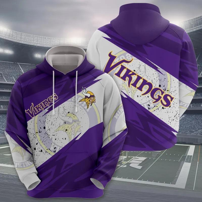 NFL Minnesota Vikings 3D Hoodie 13, NFL Hoodie NFL Minnesota Vikings 3D Hoodie 13, NFL Hoodie