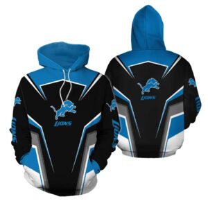 NFL Detroit Lions 3D Hoodie 11, NFL Hoodie