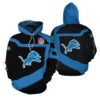 NFL Detroit Lions 3D Hoodie 12, NFL Hoodie
