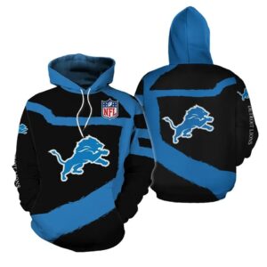 NFL Detroit Lions 3D Hoodie 12, NFL Hoodie