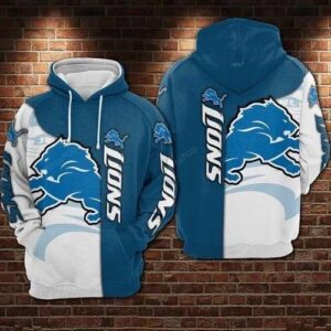 NFL Detroit Lions 3D Hoodie 2, NFL Hoodie