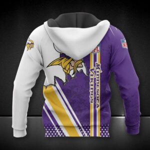 NFL Minnesota Vikings All Over Print Hoodie, NFL Hoodie