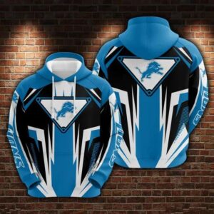 NFL Detroit Lions 3D Hoodie 3, NFL Hoodie