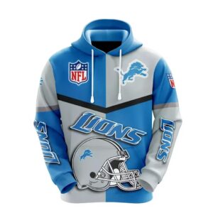 NFL Detroit Lions 3D Hoodie 7, NFL Hoodie