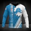 NFL Detroit Lions All Over Print Hoodie, NFL Hoodie