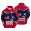 NFL New England Patriots 3D Hoodie 10, NFL Hoodie