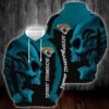 Jacksonville Jaguars Skull Logo 3D Hoodie, NFL Hoodie