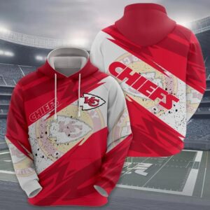 Kansas City Chiefs All Over Print 3D Hoodie, NFL Hoodie