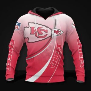 Kansas City Chiefs All Over Print Hoodie, NFL Hoodie