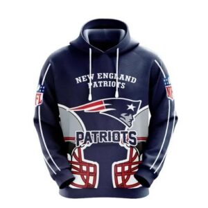 NFL New England Patriots 3D Hoodie 3, NFL Hoodie