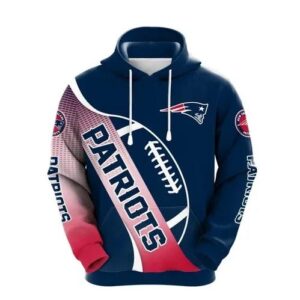 NFL New England Patriots 3D Hoodie 6, NFL Hoodie