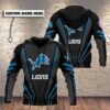 NFL Detroit Lions Personalized 3D Hoodie 3, NFL Hoodie
