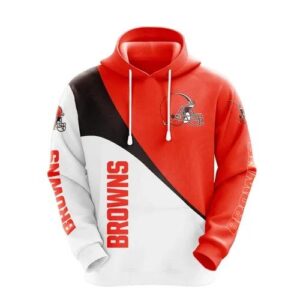 NFl Cleveland Browns 3D Hoodie 10, NFL Hoodie