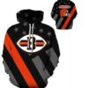 NFl Cleveland Browns 3D Hoodie 18, NFL Hoodie