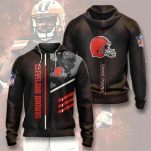 NFl Cleveland Browns 3D Hoodie 5, NFL Hoodie