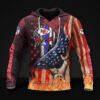 Kansas City Chiefs Skull American Flag All Over Print Hoodie, NFL Hoodie