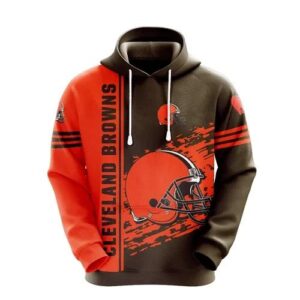NFl Cleveland Browns 3D Hoodie 9, NFL Hoodie