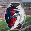 New England Patriots  Hoodie 3D, NFL Hoodie