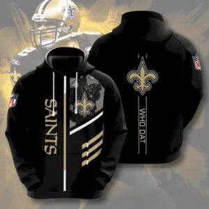 NFL New Orleans Saints 3D Hoodie, NFL Hoodie