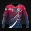 New England Patriots All Over Print Hoodie, NFL Hoodie