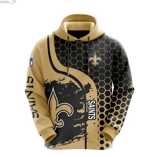 NFL New Orleans Saints Logo 3D Hoodie 12, NFL Hoodie NFL New Orleans Saints Logo 3D Hoodie 12, NFL Hoodie
