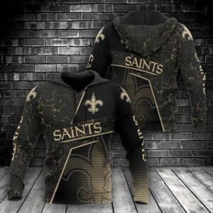 NFL New Orleans Saints 3D Hoodie 14, NFL Hoodie