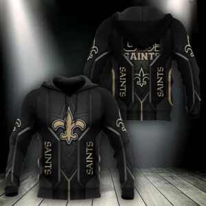 NFL New Orleans Saints 3D Hoodie 15, NFL Hoodie