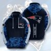 New England Patriots Camo 3D Hoodie, NFL Hoodie