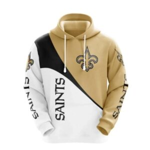 NFL New Orleans Saints 3D Hoodie 3, NFL Hoodie