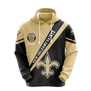 NFL New Orleans Saints 3D Hoodie 4, NFL Hoodie