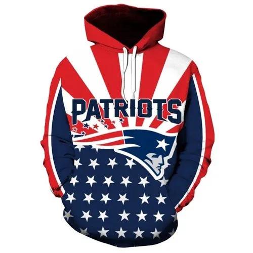 New England Patriots Flag 3D Hoodie, NFL Hoodie New England Patriots Flag 3D Hoodie, NFL Hoodie