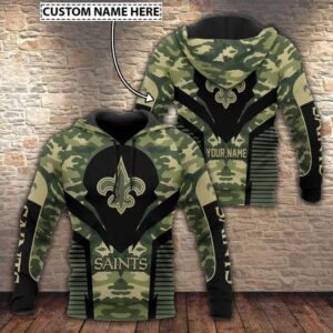 NFL New Orleans Saints Personalized 3D Hoodie 3, NFL Hoodie