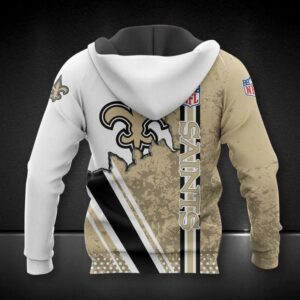 NFL New Orleans Saints All Over Print Hoodie, NFL Hoodie