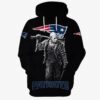 New England Patriots Football The Devil 3D Hoodie, NFL Hoodie
