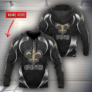 NFL New Orleans Saints Personalized 3D Hoodie 8, NFL Hoodie