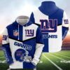 NFL New York Giants 3D Hoodie, NFL Hoodie