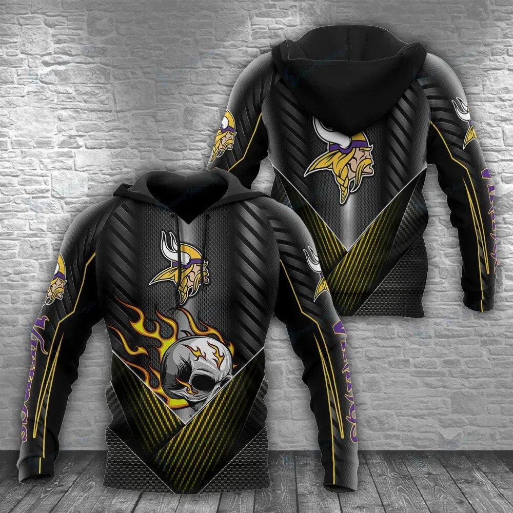 NFl Minnesota Vikings 3D Hoodie 18, NFL Hoodie NFl Minnesota Vikings 3D Hoodie 18, NFL Hoodie