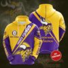 Personalized Minnesota Vikings NFL 3D Hoodie, NFL Hoodie