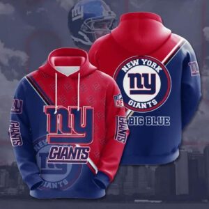 NFL New York Giants 3D Hoodie 8, NFL Hoodie