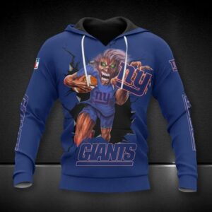 NFL New York Giants Eddie Iron Maiden All Over Print Hoodie, NFL Hoodie