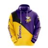 NFl Minnesota Vikings Logo 3D Hoodie 4, NFL Hoodie