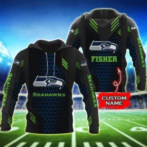 Personalized Seattle Seahawks Football Team – Hoodie 3D, NFL Hoodie