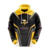 NFl Minnesota Vikings Logo 3D Hoodie 8, NFL Hoodie