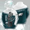 Philadelphia Eagles Baby Groot 3D Hoodie, NFL Hoodie