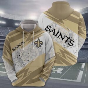 New Orleans Saints All Over Print Apparel, NFL Hoodie