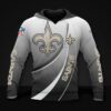 New Orleans Saints All Over Print Hoodie, NFL Hoodie