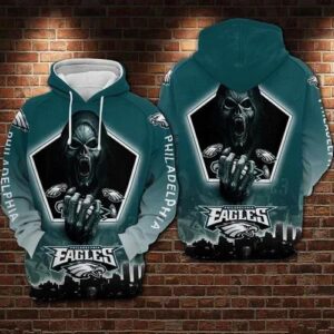 Philadelphia Eagles Death 3D Hoodie, NFL Hoodie